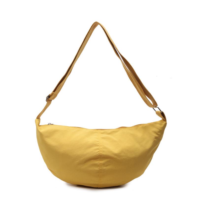 Chic Lightweight Candy Color Dumpling Bag for Women - 2025 Summer Versatile Japanese Style Crossbody