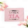 Best Godmother In World Print Make Up Bag Women Travel Neceser Cosmetic Bag Travel Toiletry Organizer Zipper Pouch Madrina Gifts