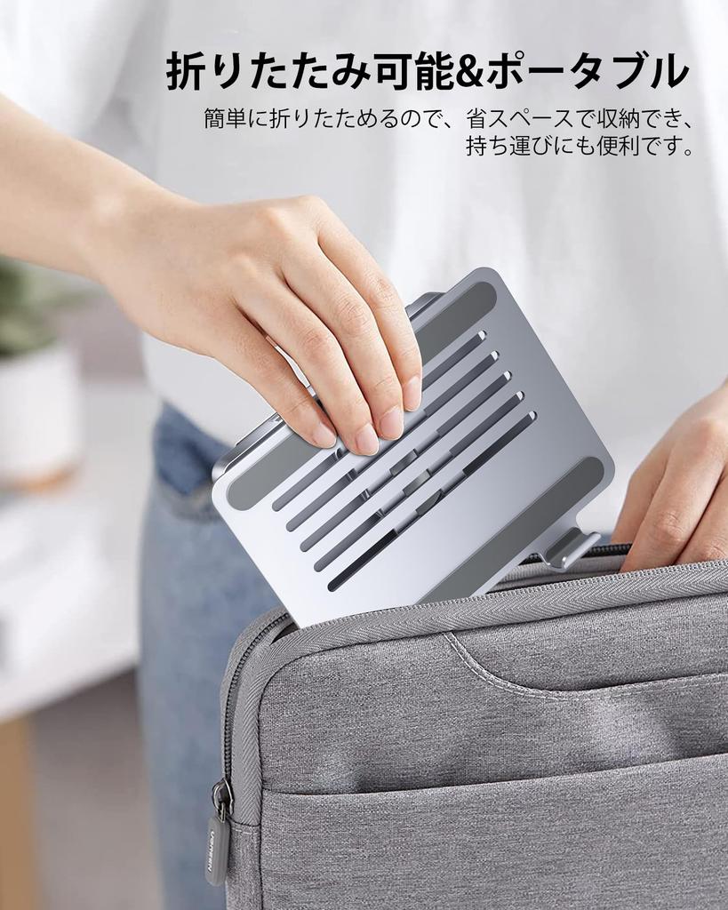 BYEASY iPad Stand Docking Station 8 In 1 iPad USB C Hub Tablet Stand with HDMI Jack LAN 100W PD Charging USB Card Reader for iPad Pro Type-C 3.5mm 3.0