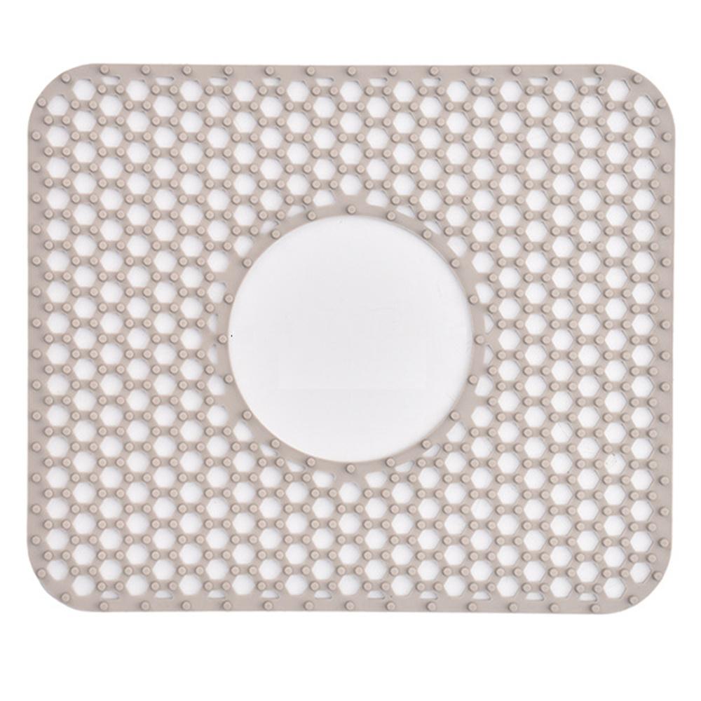 Large Size Silicone Kitchen Hollow Sink Mat Non-Slip Heat Insulation Desk Pad Drain Mat