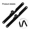 Hinges Kit Folding Hinges Robust Construction Stable Bearing Capacity 180-Degree Opening 180 Degree Opening Hinges For Cabinets