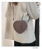2025 Valentine's Day Popular Heart-Shaped Shoulder Bag for Women - European & American Fashion