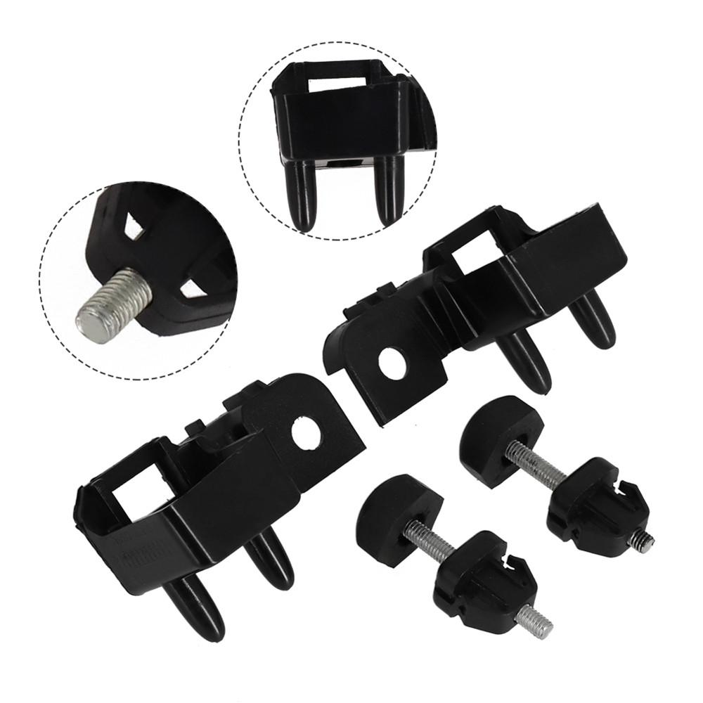 4Pcs Hood Bumper Stopper Bracket For Ford Fusion MKZ 2013-2020 Left&Right Side
