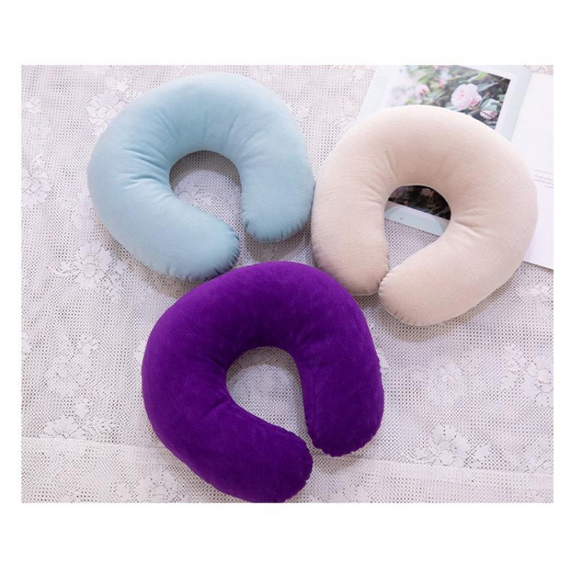 Travel U-shaped Cervical Pillow Plain Nap Pillow Company Opening Activities Creative Gifts