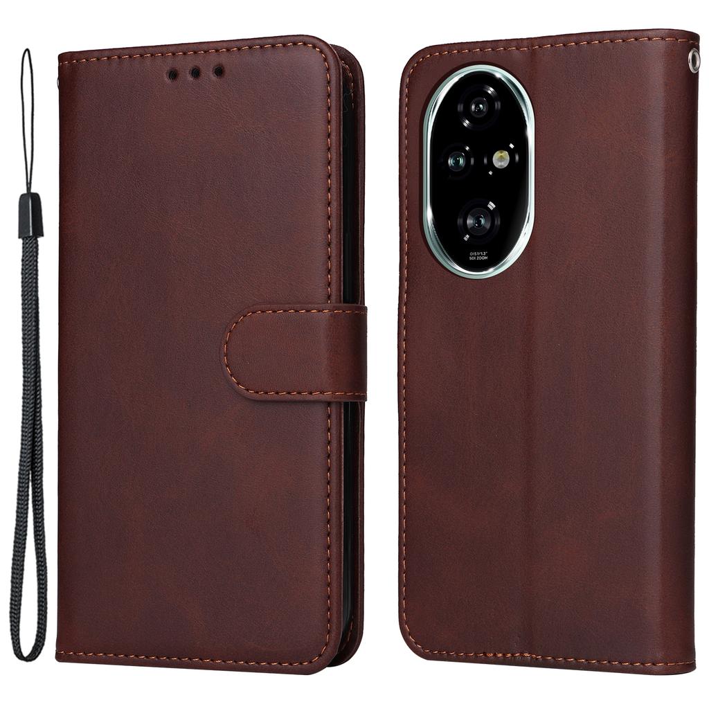 For Honor 200 Pro 5G Case PU Leather Wallet Card Slots Flip Phone Cover
