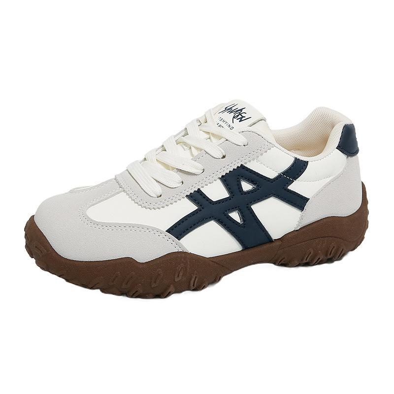 Agande Plateau-Trainingsschuhe Neue Herbst-Retro-Freizeit-Sportschuhe Weichsohlige Dad-Schuhe