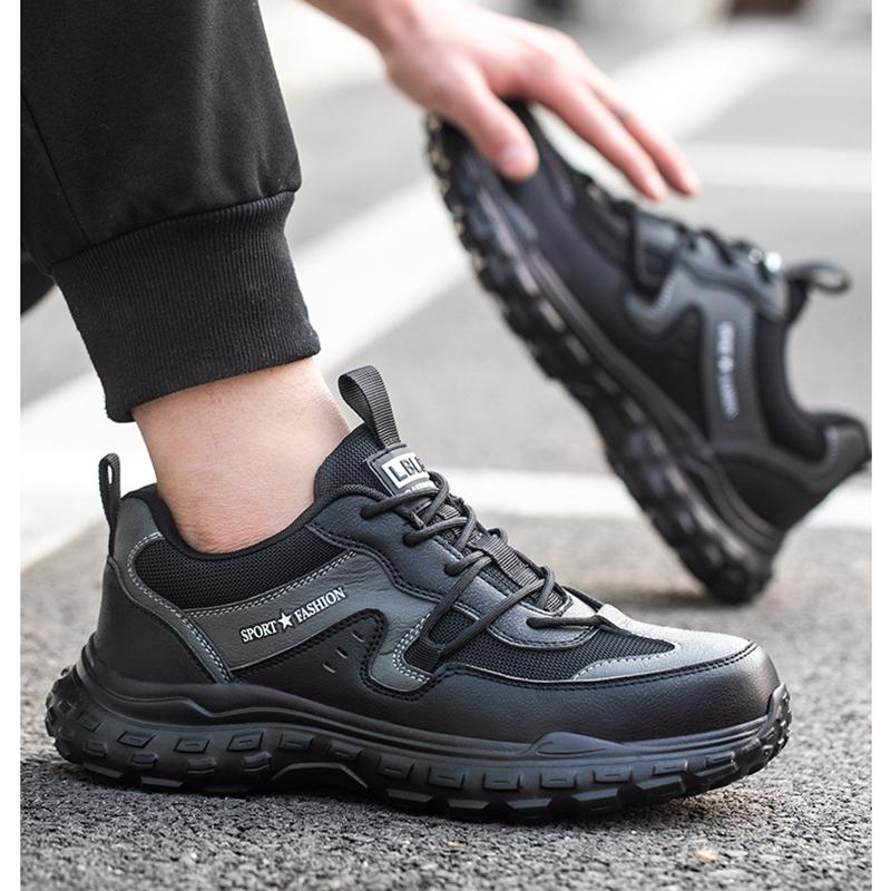 Men's Casual Breathable Steel Toe Cap Work Safety Shoes 6 KV Insulated Worker Sneakers Tooling Security Boots Protect Footwear