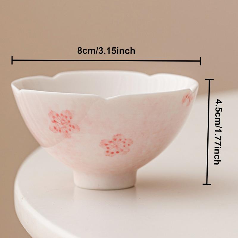 Suet Jade Tea Cup Handmade Cherry Japanese Ceramic Teacups Porcelain Tea Tasting Chinese Kungfu Household Teaware Master Cups