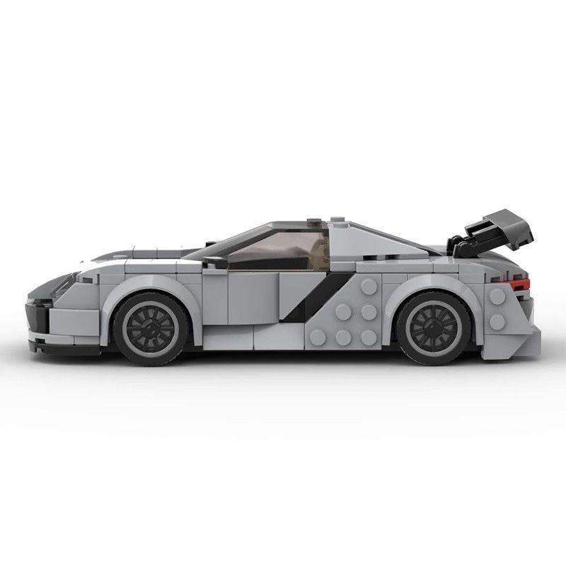 Compatible With The Building Block MOC 918 Spyder Small Particle 8-grid Car Series Assembled Building Block Model