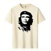T-shirt Cotone di Alta Qualità Manica Corta Che Guevara Rivoluzione Stampata T-shirt Casual Girocollo T-shirt Maglietta