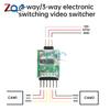 3-канальний модуль відеокомутації 2-канальний електронний перемикач DC5V відеокомутатор для FPV передавачів та камер