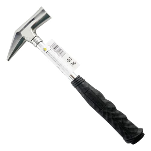 Bigman Mirror Point Hammer, Steel Handle, Cutting Tip, 21mm