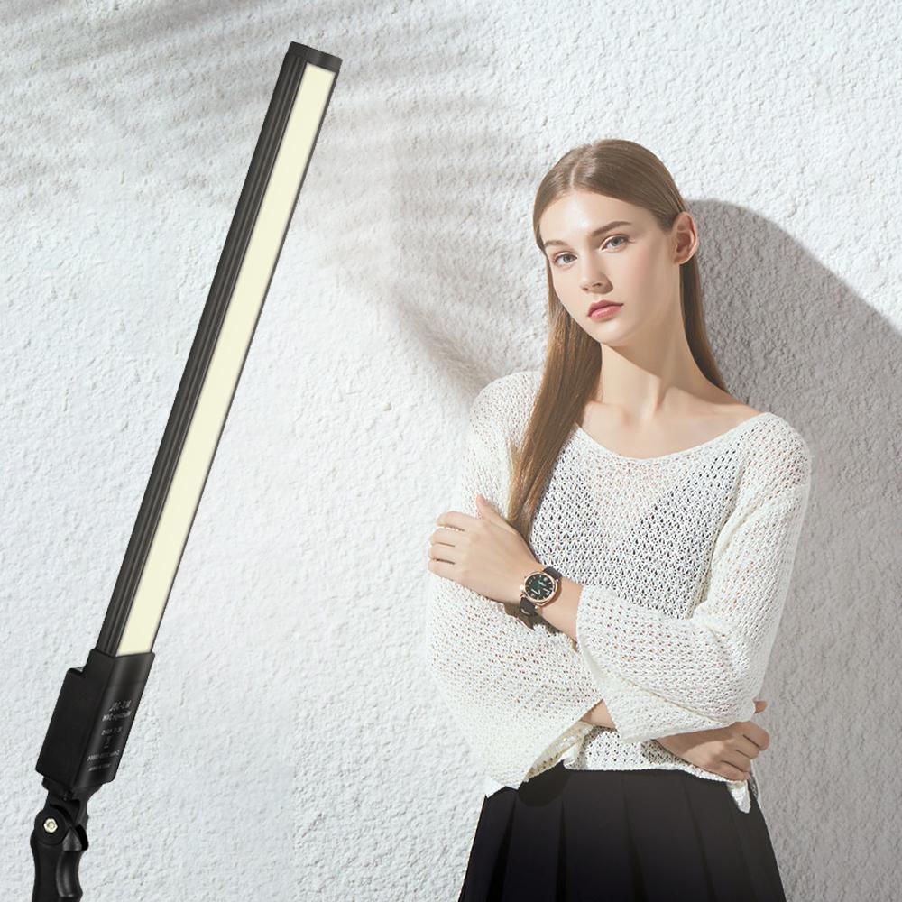 40CM Photograhy Led Studio Lighting Kit Bi-color 3200-5500K Photography Lamp With Stand Camera Lighting For Youtube VK Live Vide