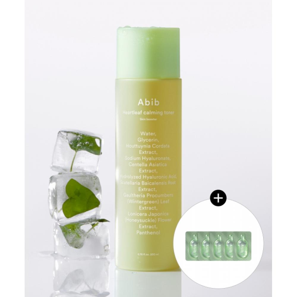Abib [Houtseongcho Serum 5ml Free] Houtseongcho Calming Toner Skin Booster 200ml NONE