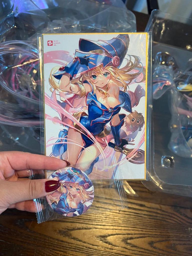 [USED] Yu-Gi-Oh! Dark Magician Girl MAGI ARTS Figure with Gift