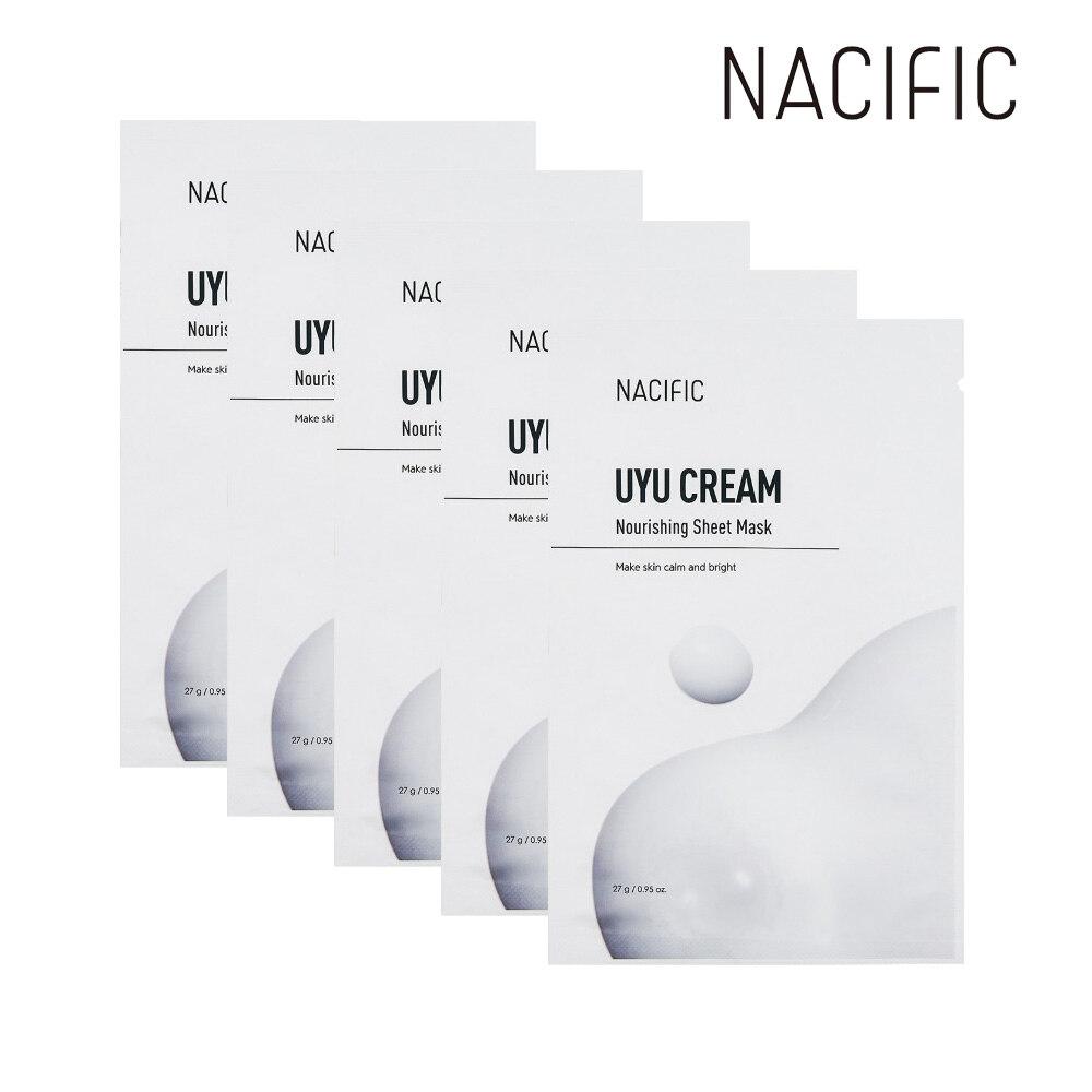 NACIFIC Увлажняющая тканевая маска с молочным кремом x5 one color free