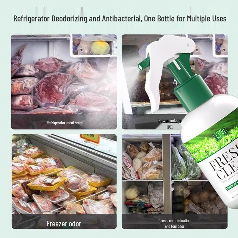 Multi-Purpose Refrigerator Deodorizer: Eliminates Rotting and Meat Smells, Sterilizes, Freshens, and Removes Odors