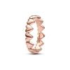 Fashion 925 Sterling Copper Organically Shaped Stacking Rings&Heart&Two-tone Entwined Bands Ring Hot Selling Gift Jewely