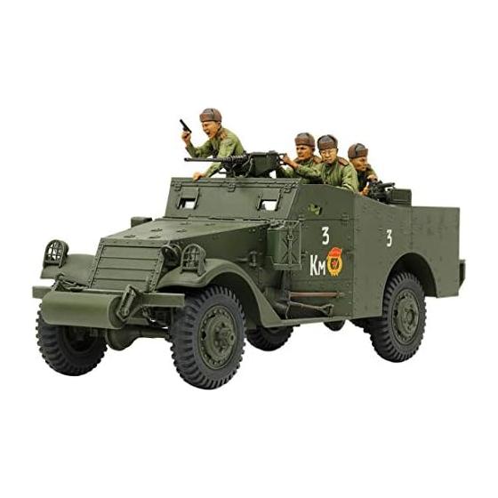 Пластиковая модель разведывательной машины M3A1 TAMIYA 1/35 Military Miniature Series No.363 35363