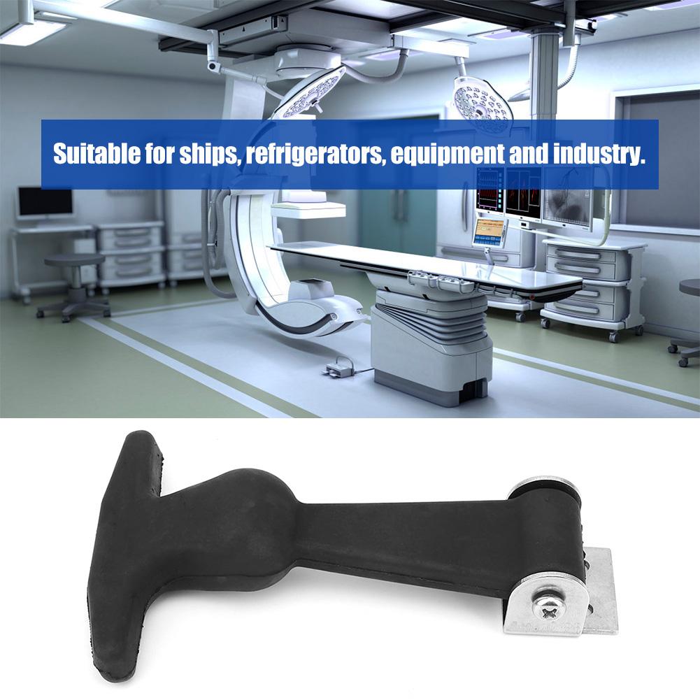 Rubber Hasp Damping Buckle Hardware Fasteners Insulation Heat Resistance Air Tightness Black