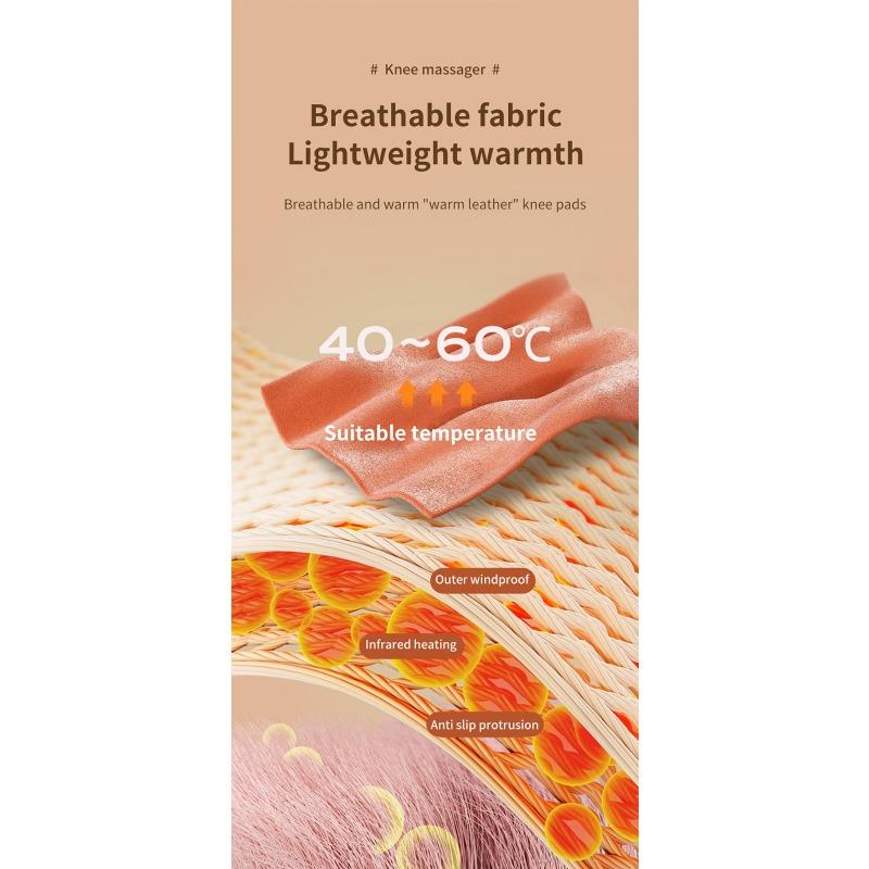 Neu Heizung massage knie pads gemeinsame heiße kompresse warme massage schulter knie ellenbogen drahtlose