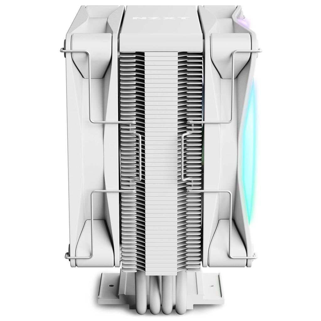 Cooler CPU NZXT T120 RGB FN1804 Răcit cu Aer, Alb, RC-TR120-W1,