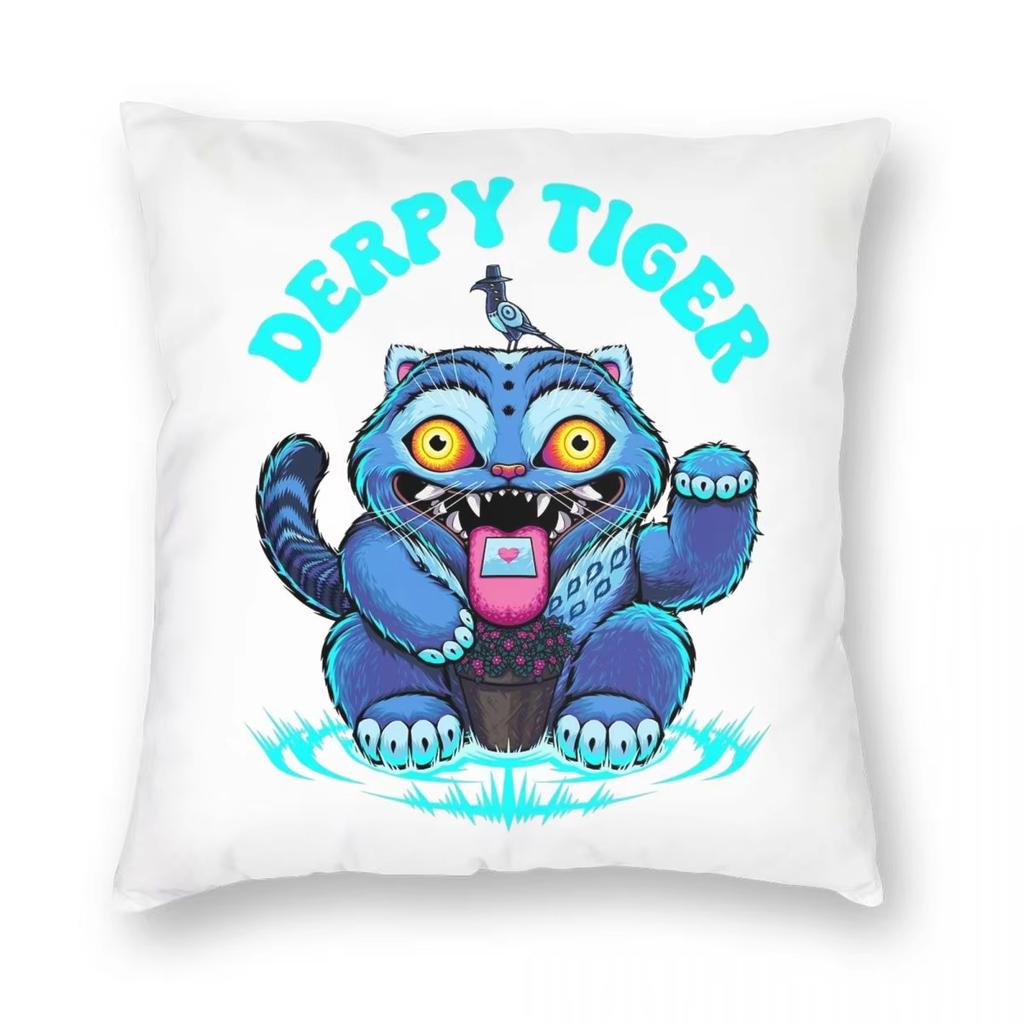 Kpop Demon Hunters Baby Saja Cartoon Decorative Home Double-Sided Print Square Pillow Bedroom Room Decoration Pillowcase Gift