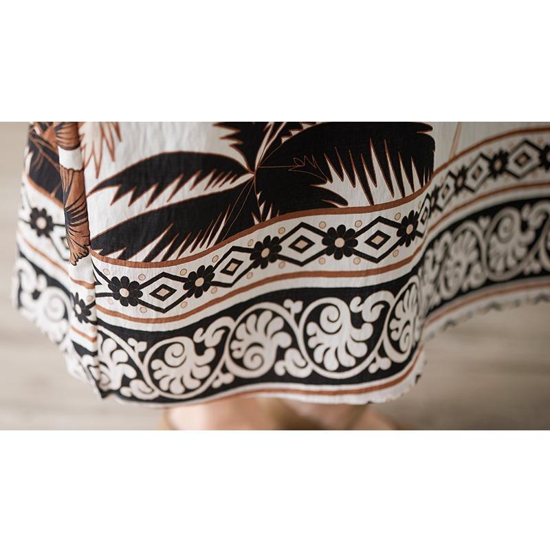 Dimanaf 2025 New Women Plus Size Summer Loose Dress Casual Fashion Holiday Dress Basic Vintage Short Sleeve