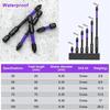 Non-slip Magnetic Cross Screwdriver Bits Ph2 Batch Head Phillips Impact Bits  Impact Driver Bit Sets for Power Drilling