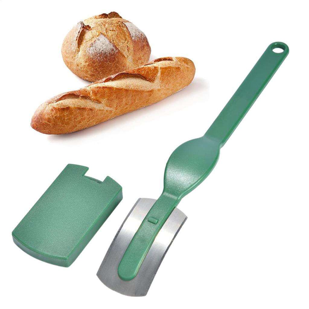 Premium Handgefertigtes Brotmesser Edelstahl Teig Brotmesser Klinge Küchen Sauerteig Teig Einritzwerkzeug Brotbackwerkzeuge