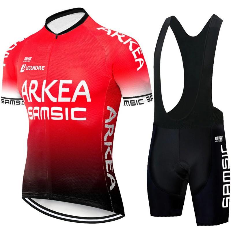 Speed-drying Cycling Clothes Tour De Shirt Men Women Breathable Set