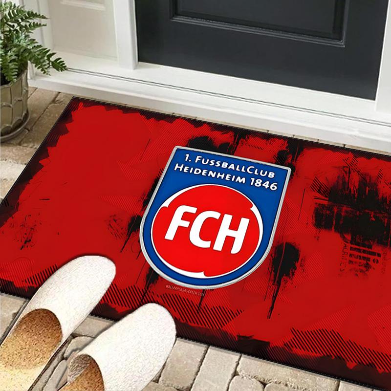 1 Stück Teppich Heidenheim Wappen Teppich, Stuhlmatte, Läufer für Büro Schlafzimmer Wohnzimmer Schlafzimmer, Fußmatten-Dekor Weihnachts-Fächer-Geschenke