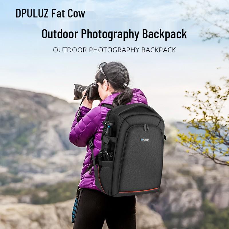 Рюкзак для фототехники PULUZ для зеркальной камеры и стабилизатора DJI Ronin-SC чёрный