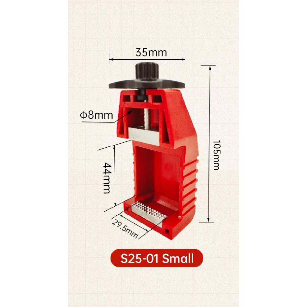 Keyu 5pcs Motor protection breaker lock switch lock with 4-Holes to Accept Safety Padlocks Lockout BLDS25 small