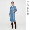 Women's Lyocell Denim Midi Dress