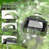 Bird Carrier Parrot Travel Cage with Tray and Breathable Clear Window Portable Bird Travel Carrier Double Zipper Clear Door