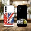 B-Band The Stone Roses Phone Case For Samsung Galaxy A73,A72,A71,A70,A53,A52,A51,Soft Silicone Black Cover