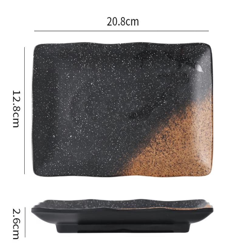 

ZISIZ Japanese Earthenware Style Melamine Noodle Bowl