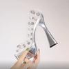 Eilyken Autumn New Fashion Heels Bling Peep Toe Spike Pumps Women High Heels Shoes Platform Shallow Slip-On Party Ladies Sandals Shoes