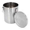 Airtight Pet Food Storage Container Stainless Steel Versatile Leakage Proof Cat Dog Food Holder Bin for Home Kitchen