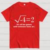 It'S All Fun Games Until Someone Loses An I Unisex 100% Cotton Summer Casual Cool Loose T-Shirt
