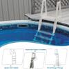 Weather Resistant Pool Ladder Flanges Pool Replacement Part Ladder Repair Flanges Resin Texture for All Conditions