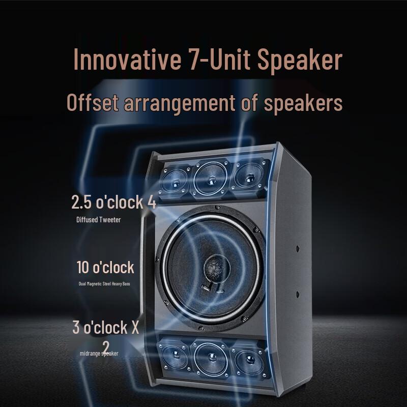 SANSUI M11 Home KTV & Karaoke System CN plug (adapter included)