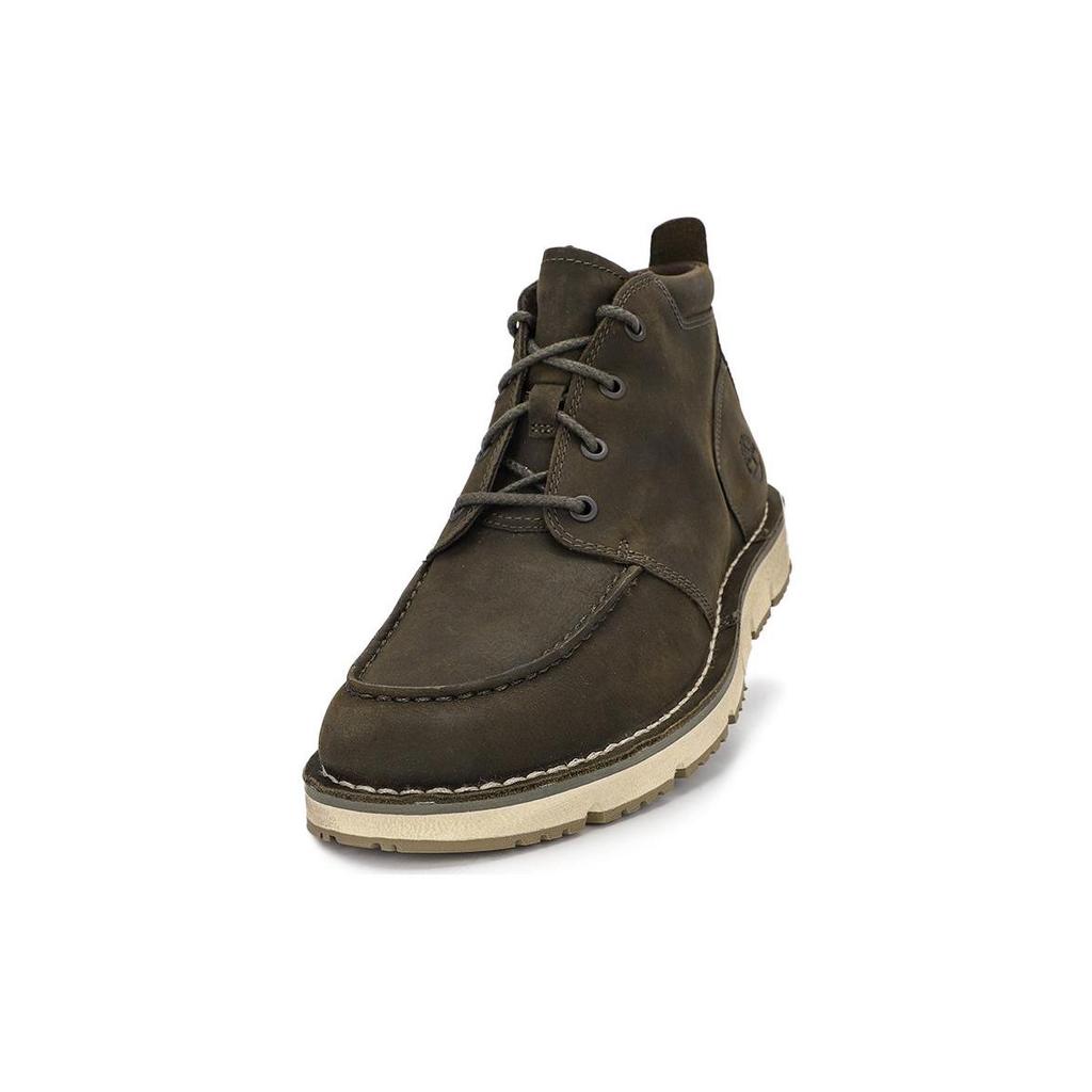 Timberland Leather Breathable Shock Absorbing Lightweight Comfortable Fashion Ankle Outdoor Boots Men Boots Dark-Brown A2GQQA58