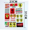 Car Motorcycle Bicycle Decorative Stickers For Ferrari F430 Stradale Roma 488 Spider SF90 Portofino F8 Superfast Accessories HS9