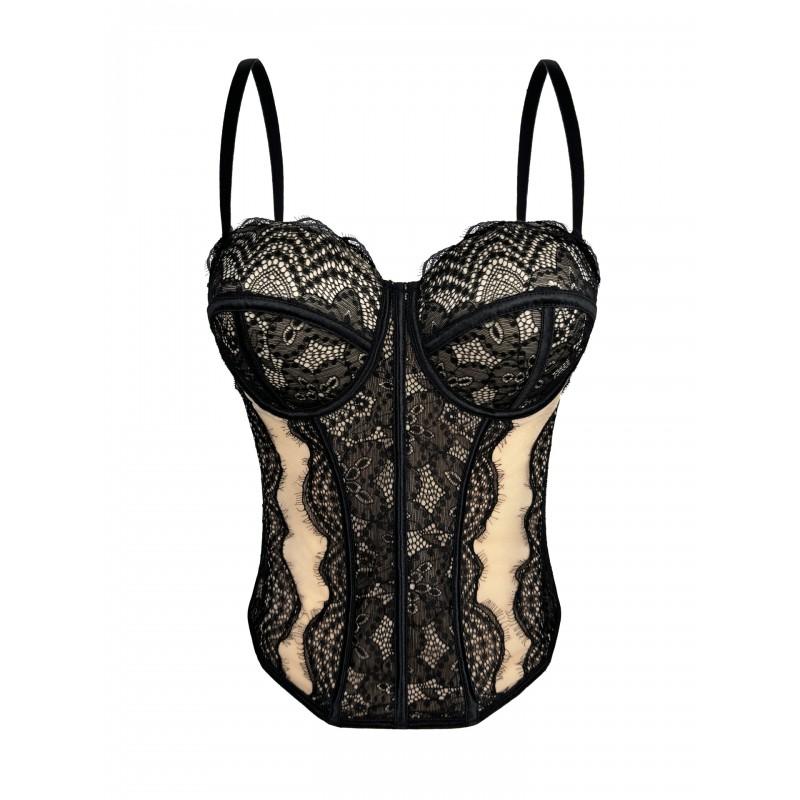 Sexy Lace Corset Bustier Sleeveless Crop Top Slim Fit Party Clubwear Women