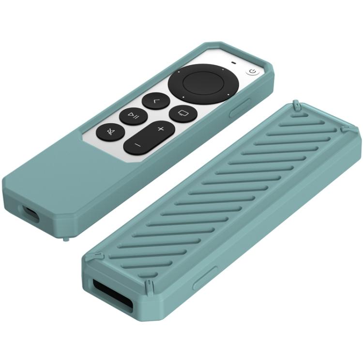 2 PCS Remote Control All-Inclusive Anti-Drop Silicone Protective Cover, Applicable Model: For Apple TV 4K 2021