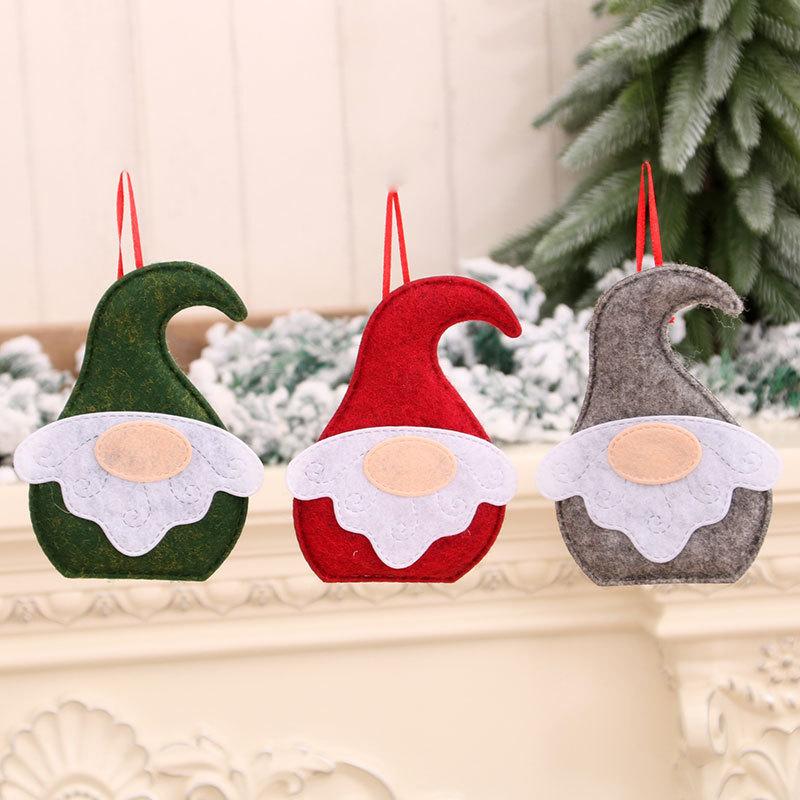 Weihnachtsdekorationen Land Öffentlich Weihnachtsmann Stoffanhänger Weihnachtsbaumanhänger