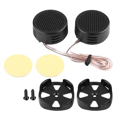 Czarny 12V 500W Mini głośnik samochodowy Głośnik wysokotonowy 35mm 98dB Głośnik samochodowy