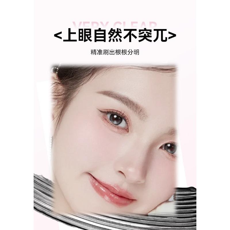 Double Head Barbell Black Mascara Lengthening Thickening Waterproof Long Lasting For Women